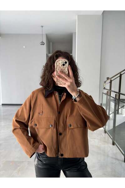 Sude Kızanlıklı Марка Модел Тренч с кадифена яка