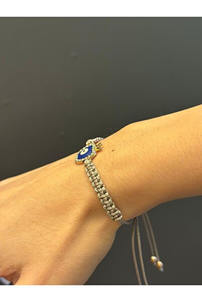 Gönülden Tasarım Macrome Nazarli Apple Women's Rope Bracelet