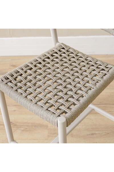 Danube Home Haven Rope Bar Chair – Premium Indoor & Outdoor Bar Seating with Stylish Rope Design