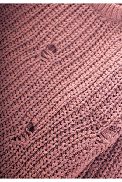 Cigit Thessaloniki Knitwear Sweater 2-8 Years Dusty Rose