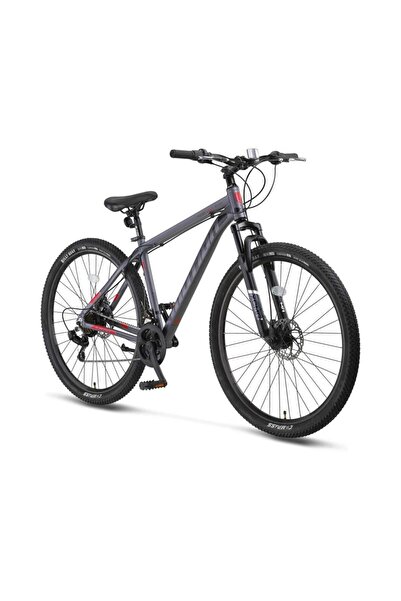 Ümit 2478 MOTION M-2D ERKEK DAĞ BİSİKLETİ 305H 24 JANT 21 VİTES SİYAH KIRMIZI