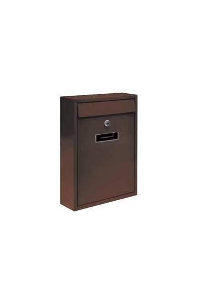 Vorel Mailbox 360 x 260 x 80 mm brown 78557
