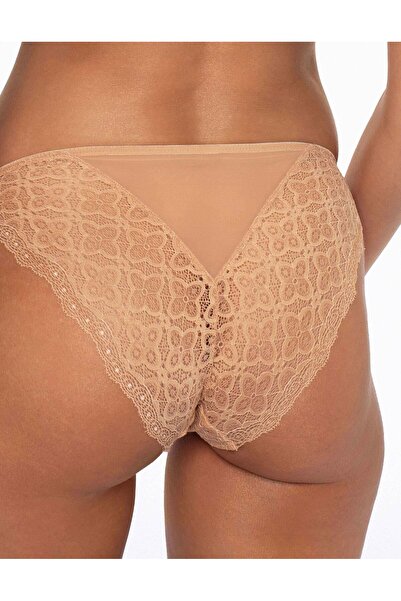 ESOTIQ Women's Briefs Panties Geometric Oriental Lace & Mesh Elegant Sexy | Hudson