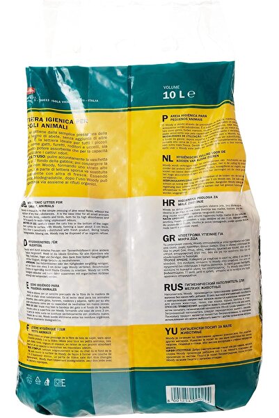 Padovan Woody Litter, Hygienic Litter (10 L)