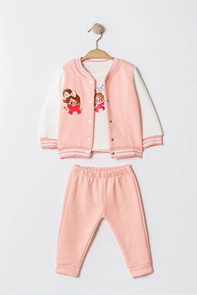 Chicsy Baby Baby Girl Embroidered 3-Piece Transitional Sets