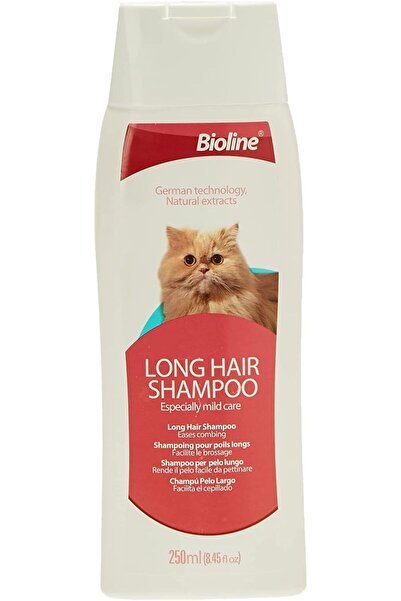 Bioline Long Hair Shampoo Cat, 250 Ml