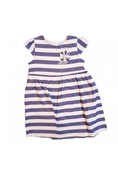 Bebessi Rochita de vara in dungi alb albastre