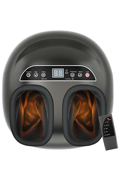 Sumkyle Foot massager machine with Heat Function, Deep Kneading Massager Machine, 3-Level Settings
