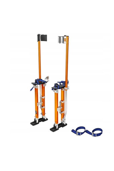 Kraft Set of 2 supports, drywall stilts used in construction, height adjustment range 61 x