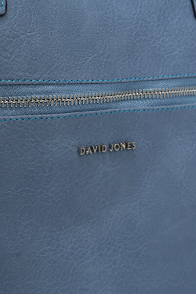 David Jones Women's Shoulder Bag with Front Pocket Zipper Detail Dj262-2