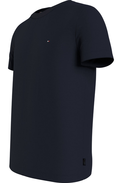 Tommy Hilfiger Men Desert Sky Cotton Flag Interlock Slim Fit T-Shirt