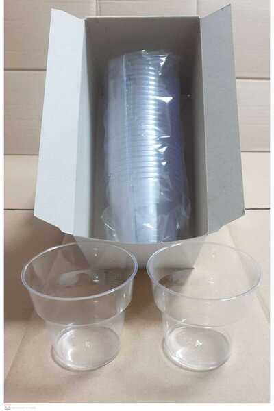 DIAMOND 25AdetŞeffafKristalMikaBardakSertPlastiK180cc(25LİPaket)