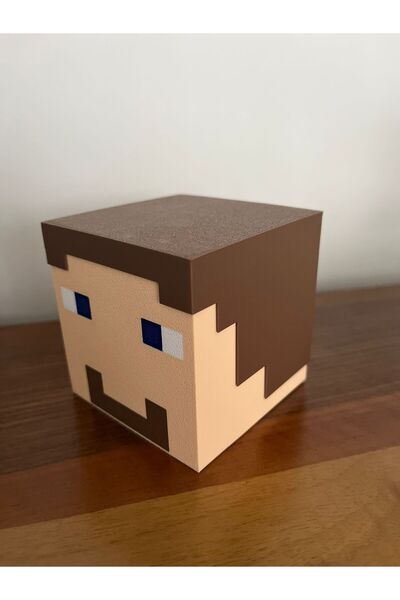 3dprint.market Minecraft Steve Gece Lambası