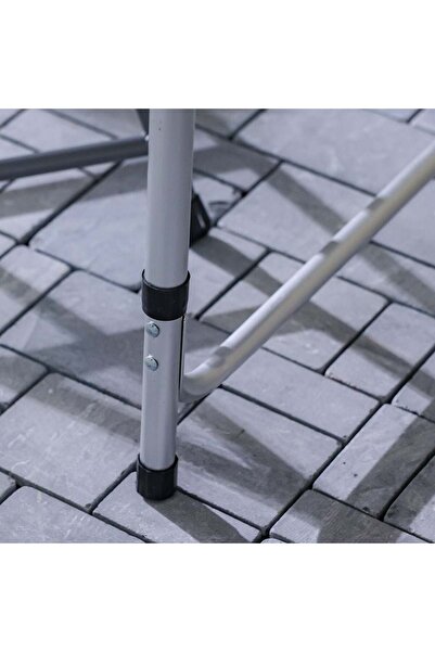 Danube Home Ultra‑Modern MDF Top Folding Table 120×60×70 cm – Premium Indoor & Outdoor Compact Dining Table