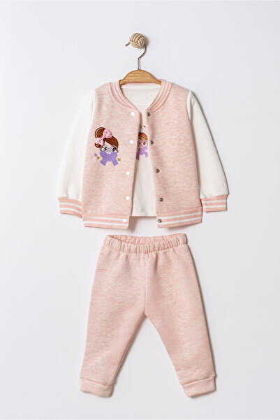 Chicsy Baby Baby Girl Embroidered 3-Piece Transitional Sets