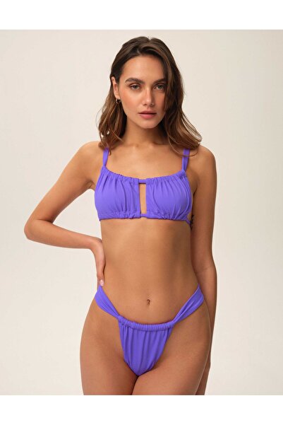 ESOTIQ Women's Bikini Bottom Briefs Triangle Sensual Sexy Design with Wide Side Straps | Reef