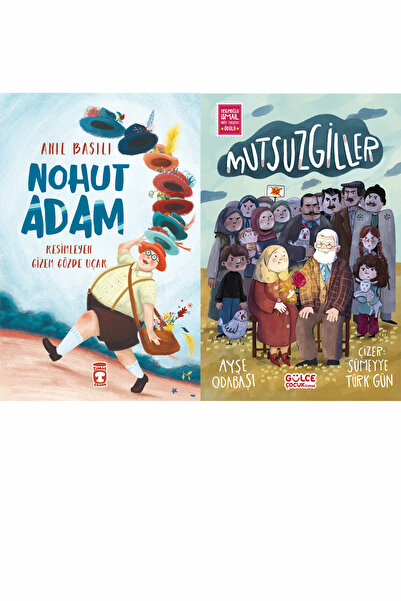 Timaş Çocuk Nohut Adam (Anıl Basılı) ve Mutsuzgiller (Ayşe Odabaşı)