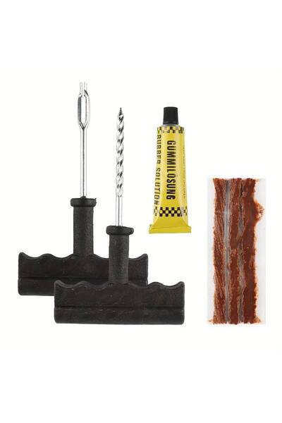 zola Κιτ ψυχρού βουλκανισμού αυτοκινήτου, επισκευή καλωδίου, 3 καλώδια, κόλλα από καουτσούκ, επισκευή ελαστικών