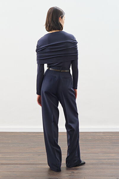 Manuka Bluz Laci̇vert