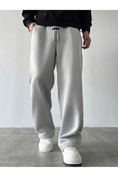 WKM Baggy Men's 3 Thread Loose Fit Wide Leg Transitional Tracksuit