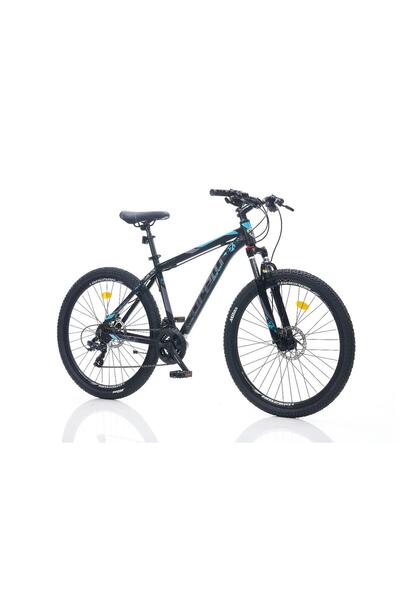 Corelli FELİX 1.0 ERKEK DAĞ BİSİKLETİ 330H HD 26 JANT 21 VİTES SİYAH MAVİ TURKUAZ
