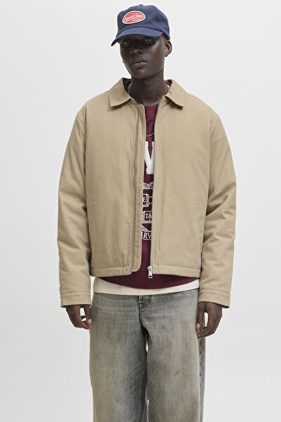 Jack & Jones Men's Beige Jacket (Model Code:12278797)