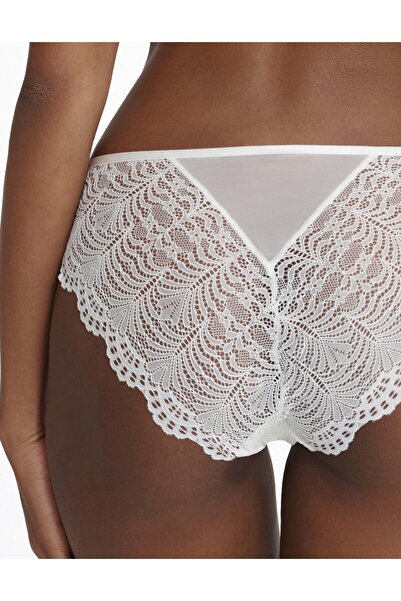 ESOTIQ Women's Briefs Elegant Panties with Floral Lace & Mesh Details Decorative Back | Kim
