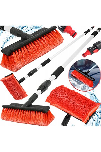 VERKE Perie telescopica pentru spalat, curatat auto, maner 145-250 cm,