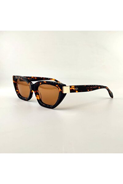 MORLİN BRON 1330 C02 K2 53-18-145 Polarized Cateye Women's Sunglasses