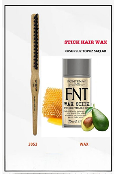 Fontenay Paris Perie profesională pentru coafură 3053 și ceară pentru păr 75 gr