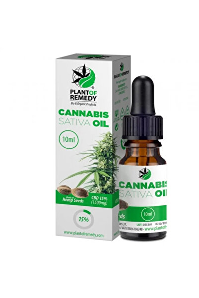 Plant of remedy Ulei canabis CBD 15% (1500mg Canabidiol) | 10ml