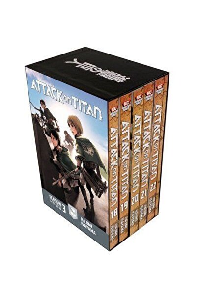 Kodansha Comics Set de manga Atac pe Titan Sezonul 3 Partea 2 Hajime Isayama