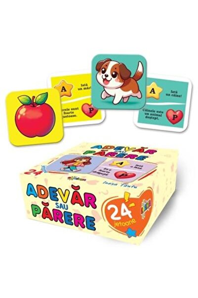 Editura Dorinta 24 jetoane. Adevar sau parere, Inesa Tautu