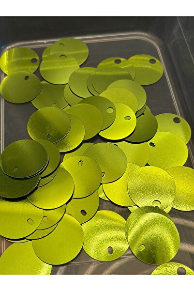 Gönülden Tasarım 50 BUCĂȚI 3 CM SACI VERDE CU TĂI LA LASER