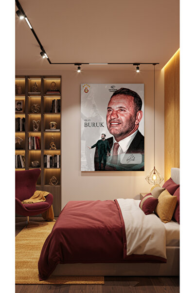 Galatasaray - OKAN BURUK İMZALI STATİK POSTER
