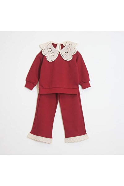 OZZY KİDS Girl's Collar Suit