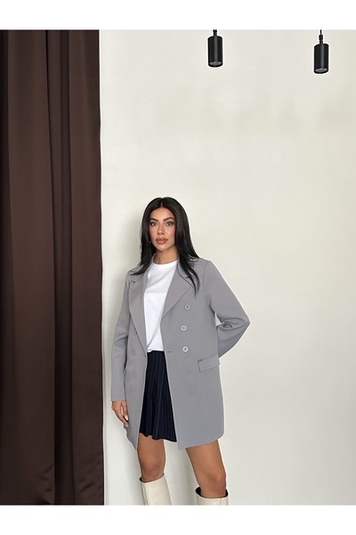 solena sln Stylish Blazer Jacket for Women Suitable for 6-Button Hijab