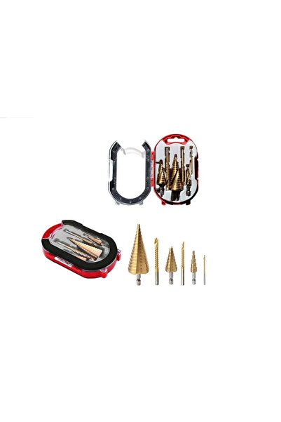 SATRA Σετ 6 κωνικών τρυπανιών, 4-30 mm,