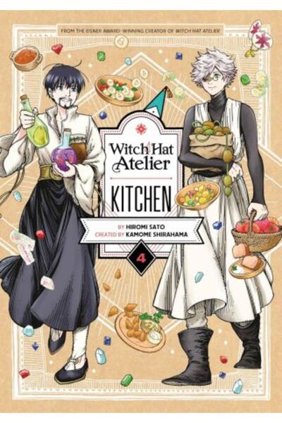 Kodansha Comics Bucătăria Atelierului de Pălării de Vrăjitoare 4