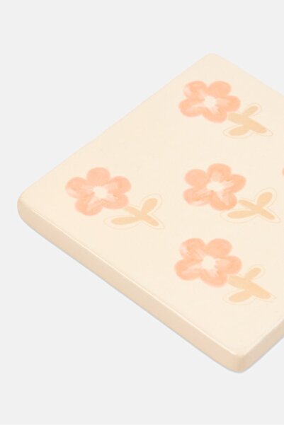 Muy Mucho Square Shaped Coaster, Yellow