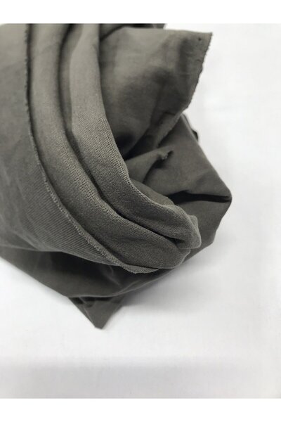 Yiğit Kumaş Tok Single Jersey Fabric, Piece 80X185 cm Smoked Medium Quality