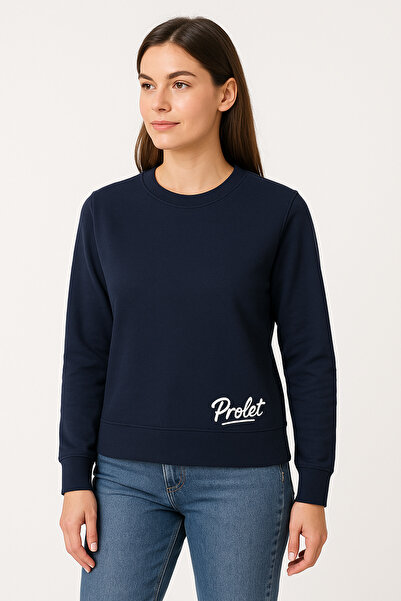 PROLET Hanorac pentru femei basic Crewneck tricou