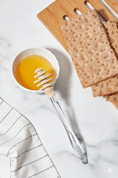HIMYHOME Silicone honey spoon