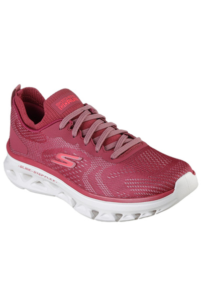 SKECHERS Women's GO RUN GLIDE-STEP FLEX Running Shoes, Pink, Size 38 EU