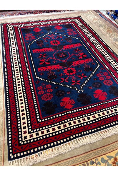 RD RAMAZAN DAĞ EL HALI SANATI El Dokuma Yağcıbedir Halısıdır Lacivert Kırmızı...