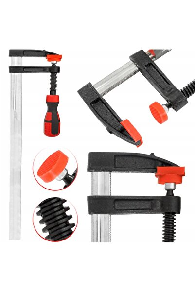 VERKE Затягащ менгеме тип F, скоба за дърводелство, 500 x 120 мм,