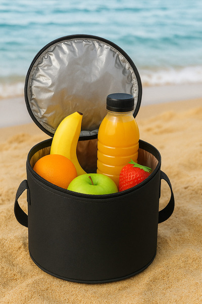 northern fashion Siyah Oto Soğuk Ve Sıcak Tutucu Bagaj Buzluk Çanta