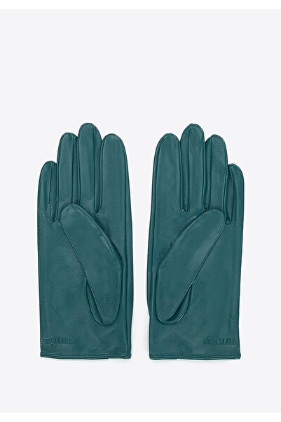 Wittchen Women's Driving Gloves, Simple Turquoise, Turquoise, Leather