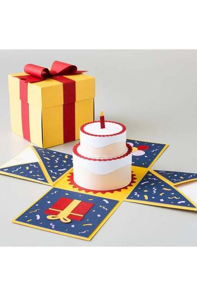 Papela.co Doğum Günü Pastası Patlama Kutusu
