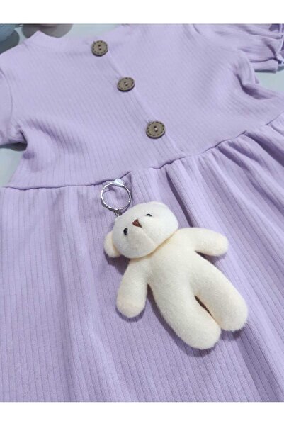 Sönmez Baby OYUNCAK AYILI PAMUKLU PENYE KIZ BEBE ELBİSE